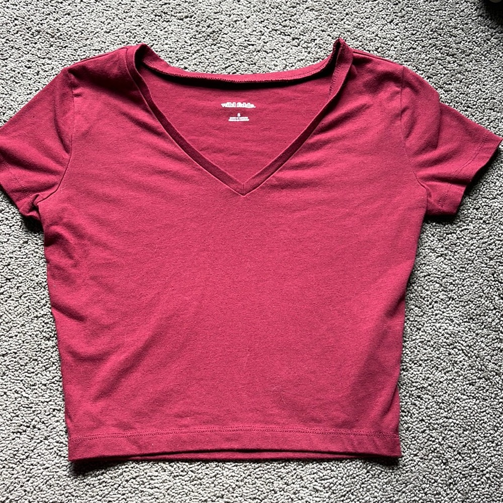 Wild fable cropped women’s tee